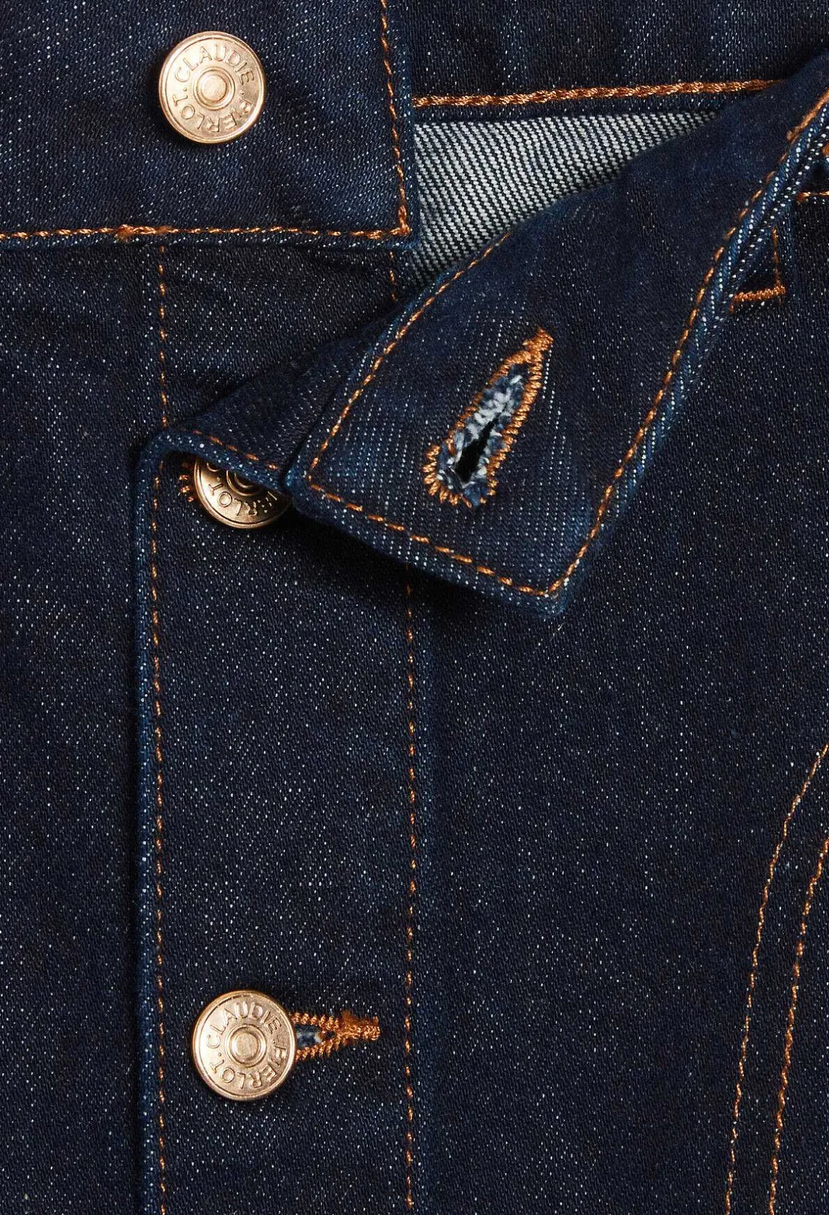Jupe Mi-Longue Jean Bleu^Claudie Pierlot Hot