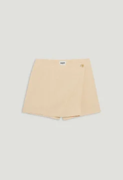 Jupe Short Portefeuille Beige^Claudie Pierlot Flash Sale