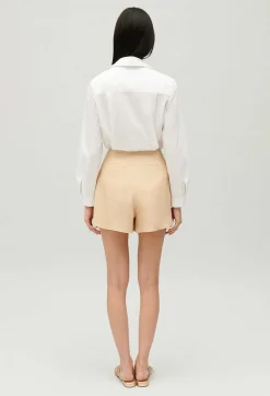 Jupe Short Portefeuille Beige^Claudie Pierlot Flash Sale
