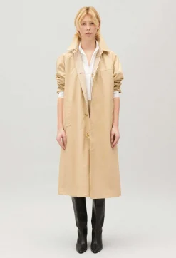 Manteau Reversible Mi-Long Beige^Claudie Pierlot Clearance
