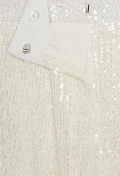 Pantalon A Sequins Blanc^Claudie Pierlot Cheap