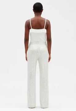 Pantalon A Sequins Blanc^Claudie Pierlot Cheap