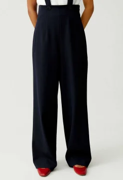 Pantalon Bretelles Marine^Claudie Pierlot Outlet