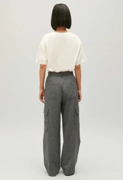 Pantalon Cargo Gris Clair^Claudie Pierlot Best Sale