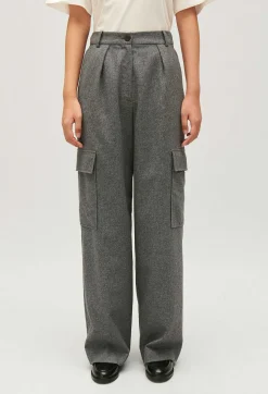 Pantalon Cargo Gris Clair^Claudie Pierlot Best Sale