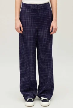 Pantalon Costume Carreaux Indigo^Claudie Pierlot Store