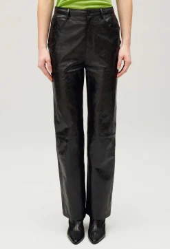 Pantalon Cuir Noir^Claudie Pierlot Best Sale