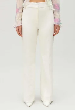 Pantalon Droit Tailleur Blanc^Claudie Pierlot Cheap
