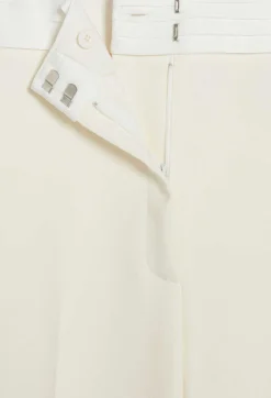 Pantalon Droit Tailleur Blanc^Claudie Pierlot Cheap