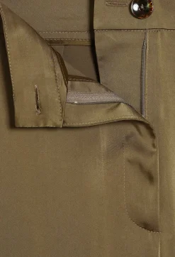 Pantalon Fluide Satine Cargo Kaki^Claudie Pierlot Flash Sale