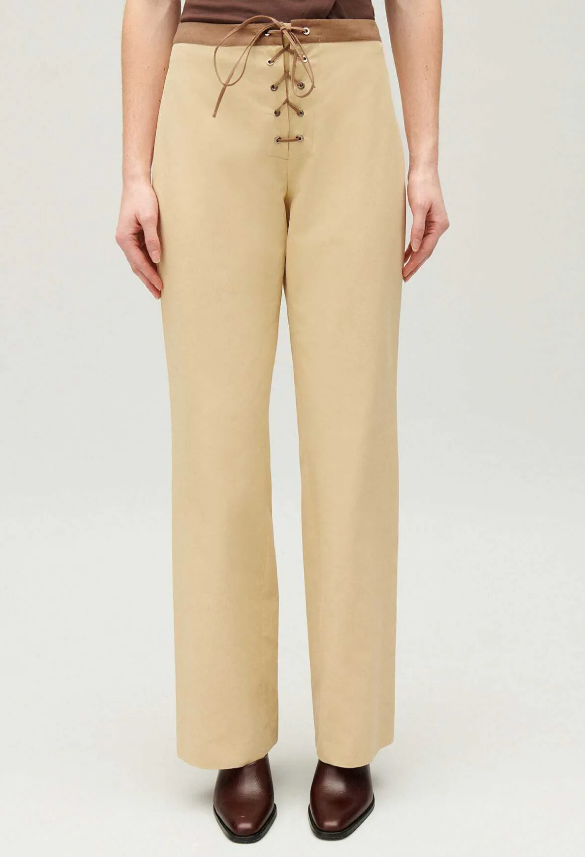 Pantalon Lace Bicolore^Claudie Pierlot Store