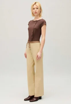 Pantalon Lace Bicolore^Claudie Pierlot Store