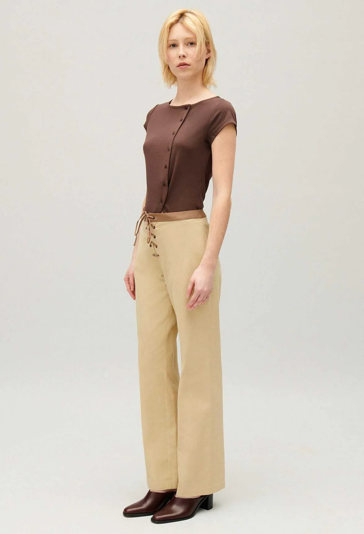 Pantalon Lace Bicolore^Claudie Pierlot Store