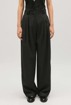 Pantalon Large Gris Chine^Claudie Pierlot Sale