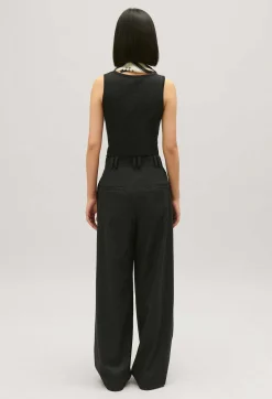 Pantalon Large Gris Chine^Claudie Pierlot Sale