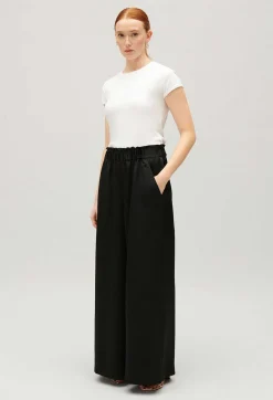 Pantalon Large Taille Smockee^Claudie Pierlot Sale