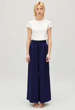 Pantalon Large Taille Smockee^Claudie Pierlot Best Sale