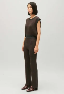 Pantalon Maille Rayee^Claudie Pierlot Clearance
