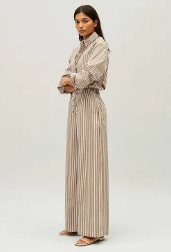 Pantalon Rayures Bronze^Claudie Pierlot Sale