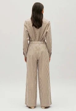 Pantalon Rayures Bronze^Claudie Pierlot Sale