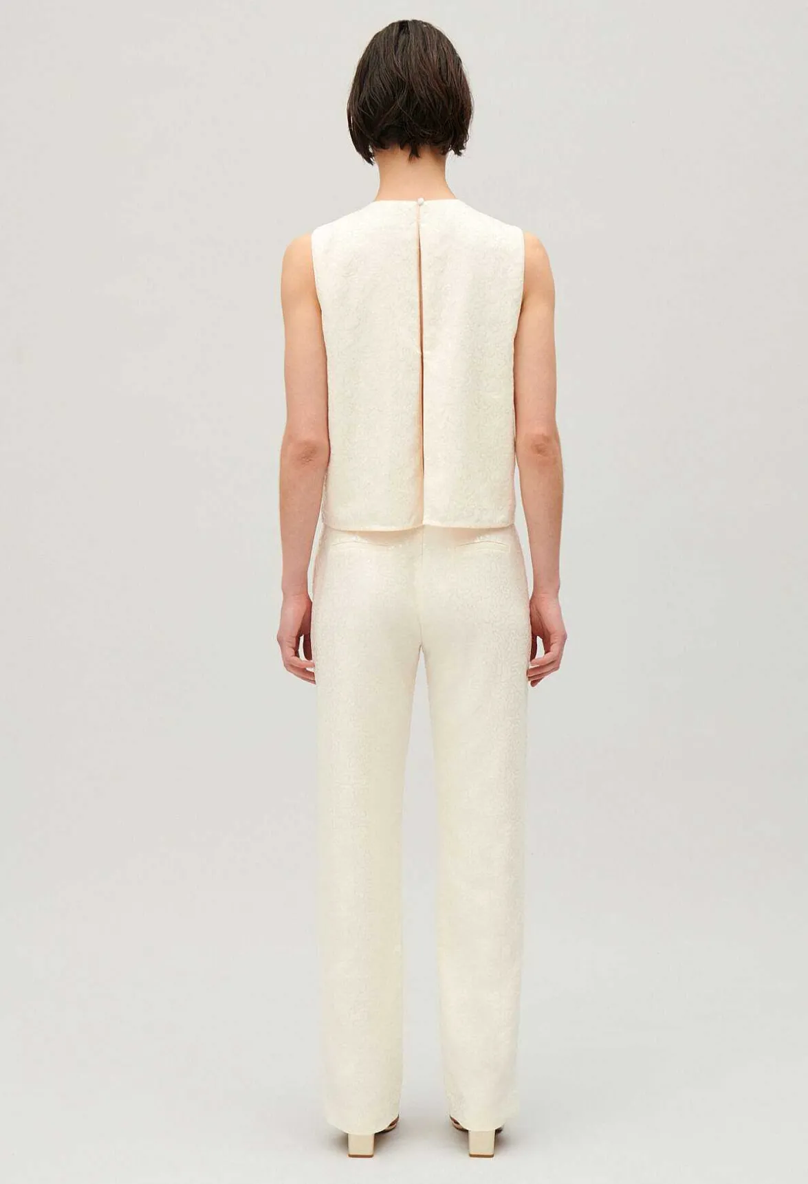 Pantalon Sequins Ecru^Claudie Pierlot Outlet