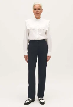 Pantalon Tailleur Bleu Marine^Claudie Pierlot New