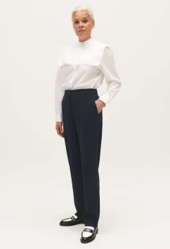 Pantalon Tailleur Bleu Marine^Claudie Pierlot New