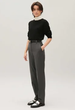 Pantalon Tailleur Gris Chine^Claudie Pierlot Hot