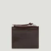 Porte-Cartes Alix Cuir Marron^Claudie Pierlot Cheap