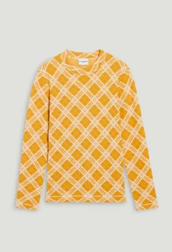 Pull Carreaux Jaune^Claudie Pierlot Shop