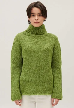 Pull Col Roule Maille Matcha^Claudie Pierlot Hot