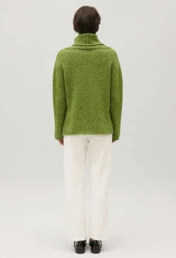 Pull Col Roule Maille Matcha^Claudie Pierlot Hot
