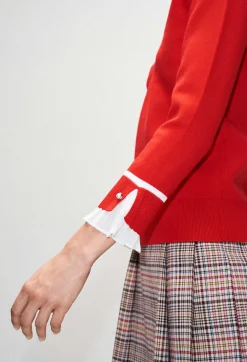 Pull 2 En 1 Col V A Bandes Contrastees^Claudie Pierlot Best