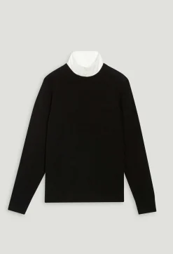 Pull Laine Col Amovible Noir^Claudie Pierlot New
