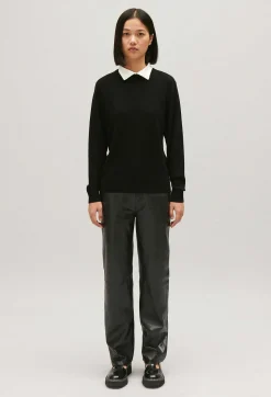 Pull Laine Col Amovible Noir^Claudie Pierlot New