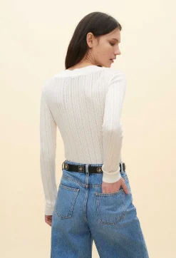 Pull Orne De Bouton-Bijoux^Claudie Pierlot Cheap