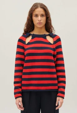 Pull Raye Bicolore^Claudie Pierlot Shop