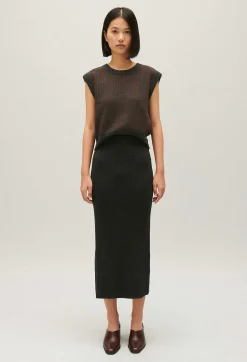 Pull Sans Manches Maille Rayee^Claudie Pierlot Discount
