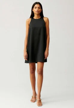 Robe Courte Boutonnee Noire^Claudie Pierlot Clearance