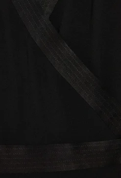 Robe Courte Cache-Coeur Noir^Claudie Pierlot Sale