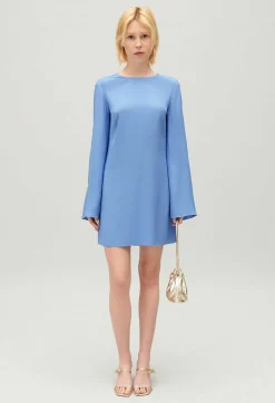 Robe Courte Dos Ouvert Lavande^Claudie Pierlot Clearance