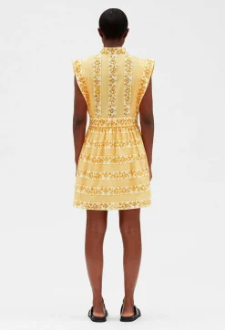 Robe Courte En Coton Brode^Claudie Pierlot Cheap