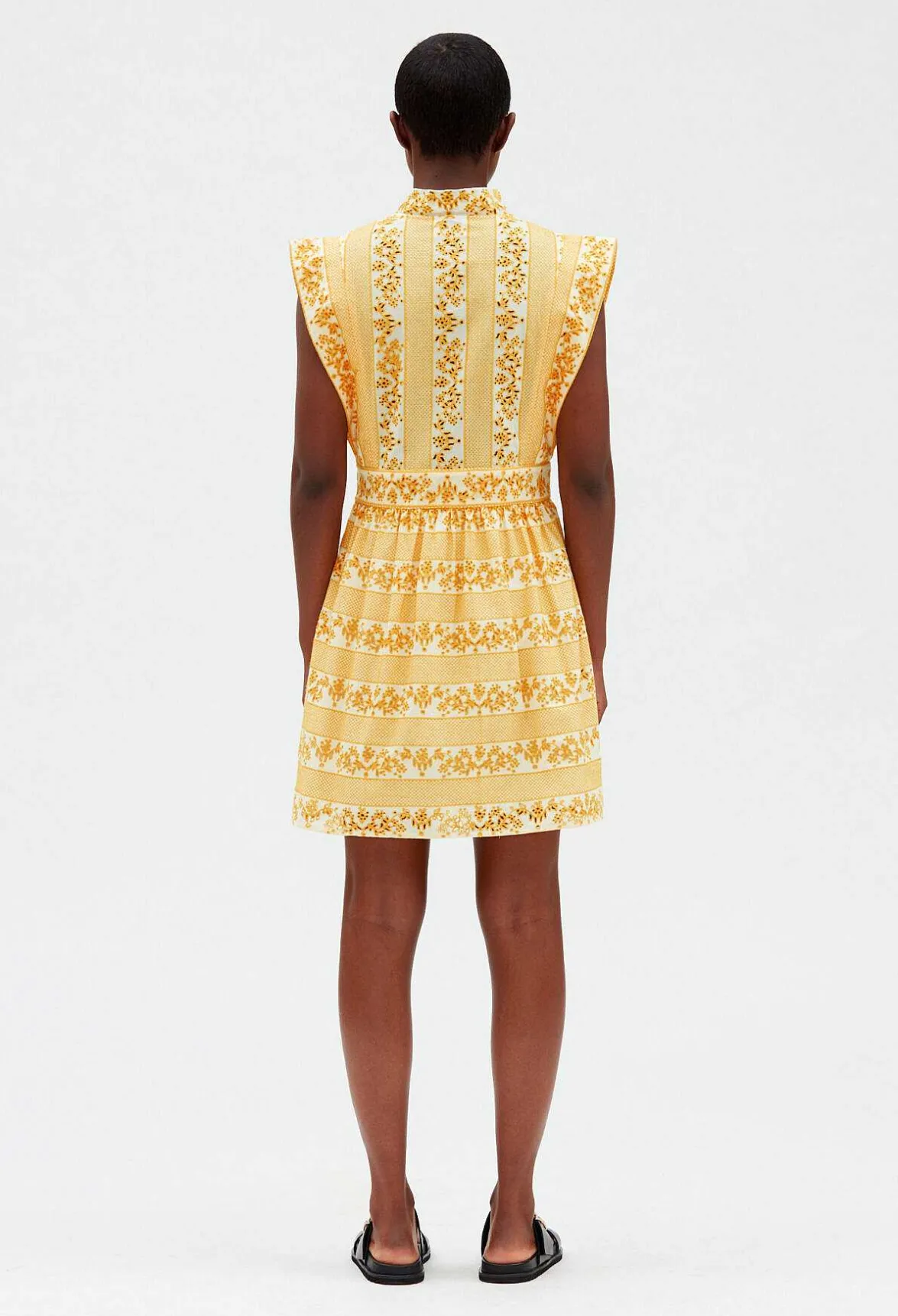 Robe Courte En Coton Brode^Claudie Pierlot Cheap