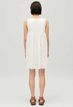 Robe Courte Froncee Ecrue^Claudie Pierlot Best