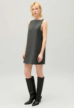 Robe Courte Gris Chine^Claudie Pierlot Discount