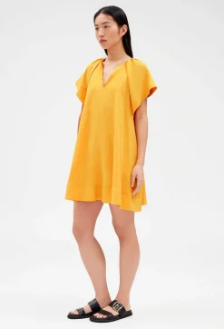 Robe Courte Jaune^Claudie Pierlot Outlet