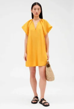 Robe Courte Jaune^Claudie Pierlot Outlet