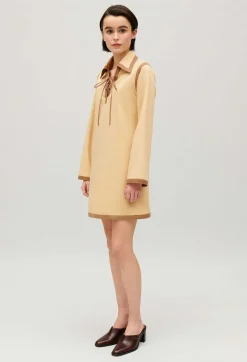Robe Courte Lacee Beige^Claudie Pierlot Clearance