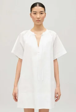 Robe Courte Lacee Blanche^Claudie Pierlot Discount
