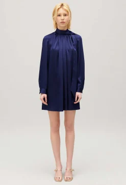 Robe Courte Lavalliere Indigo^Claudie Pierlot Outlet